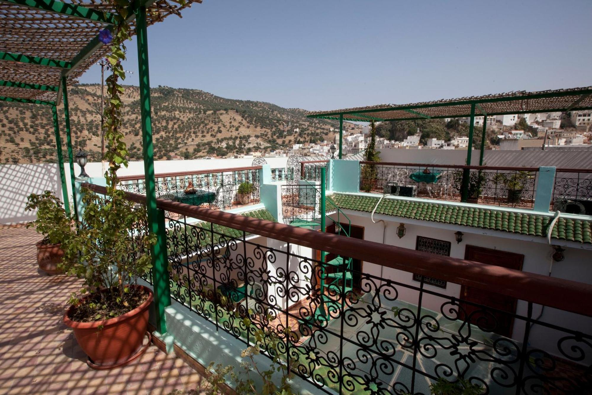 La Colombe Blanche Hotel Moulay Idriss Bagian luar foto