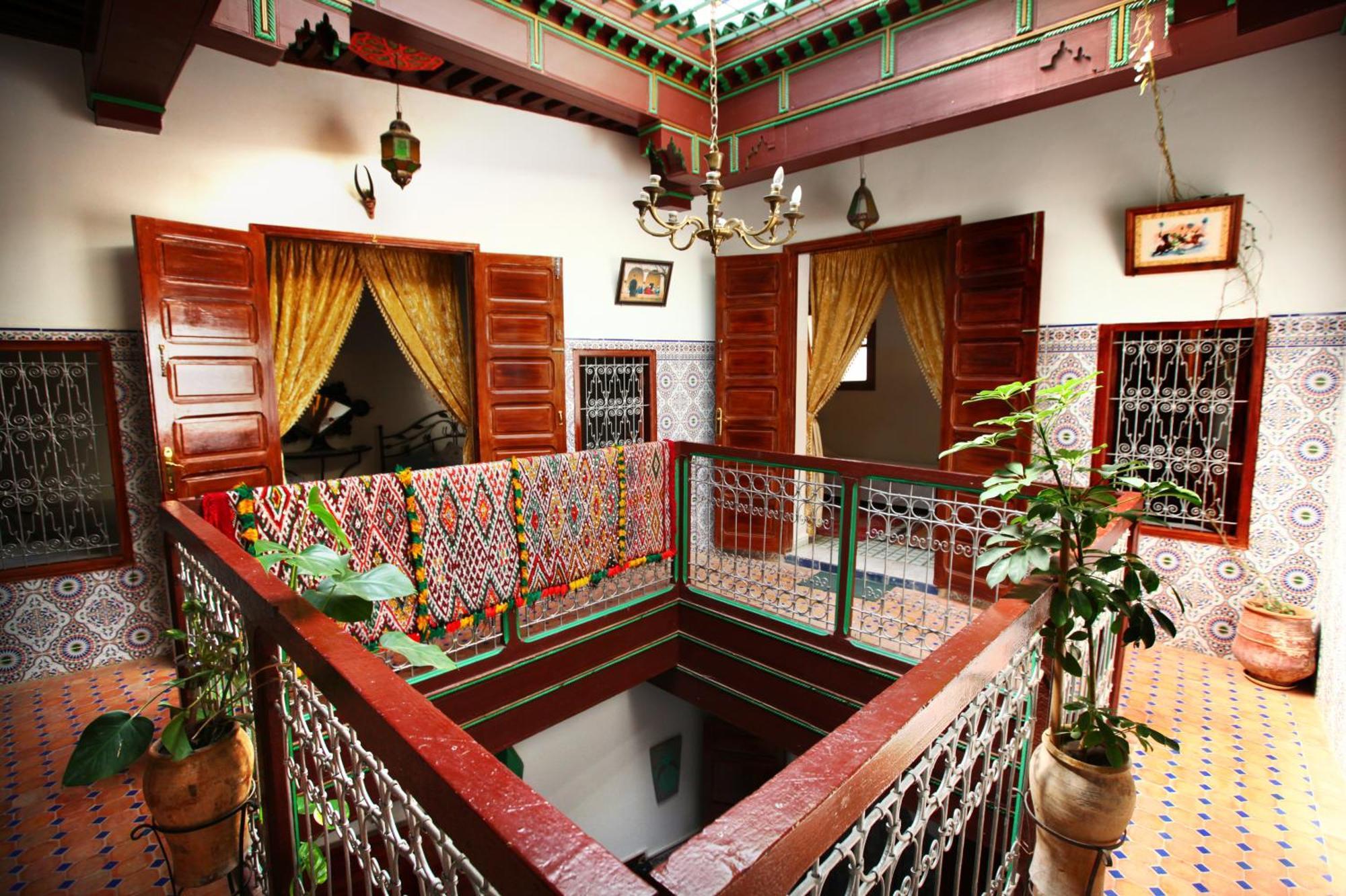 La Colombe Blanche Hotel Moulay Idriss Bagian luar foto