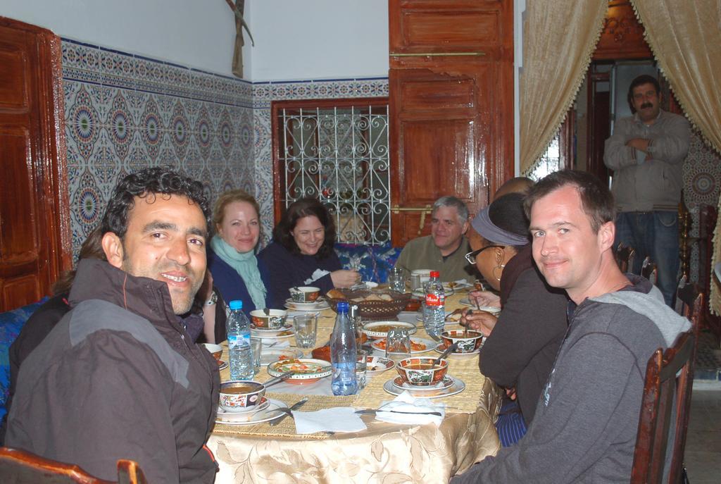 La Colombe Blanche Hotel Moulay Idriss Bagian luar foto