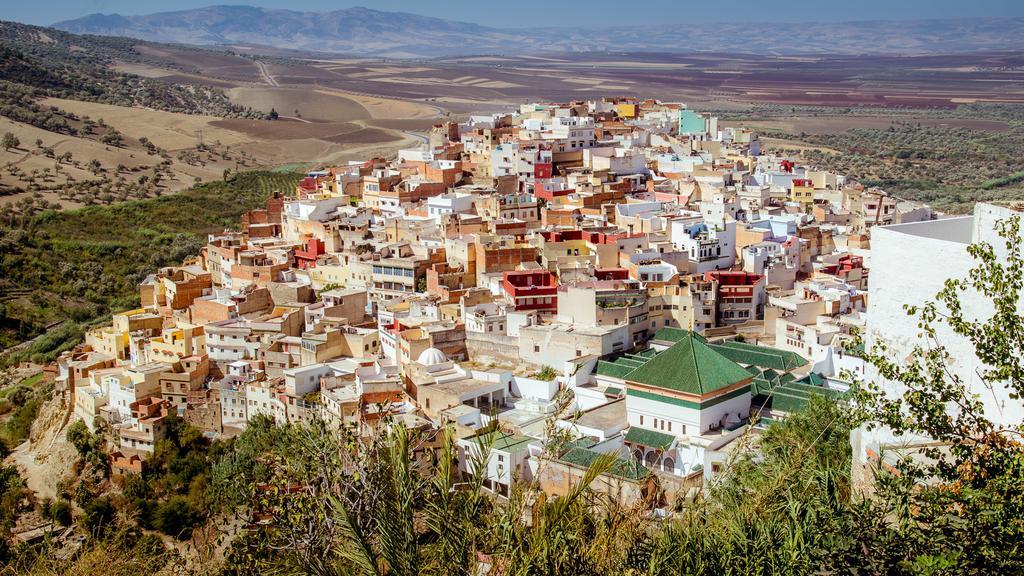 La Colombe Blanche Hotel Moulay Idriss Bagian luar foto